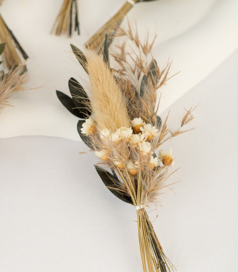 Mini Bouquet aus Trockenblumen "Boho"
