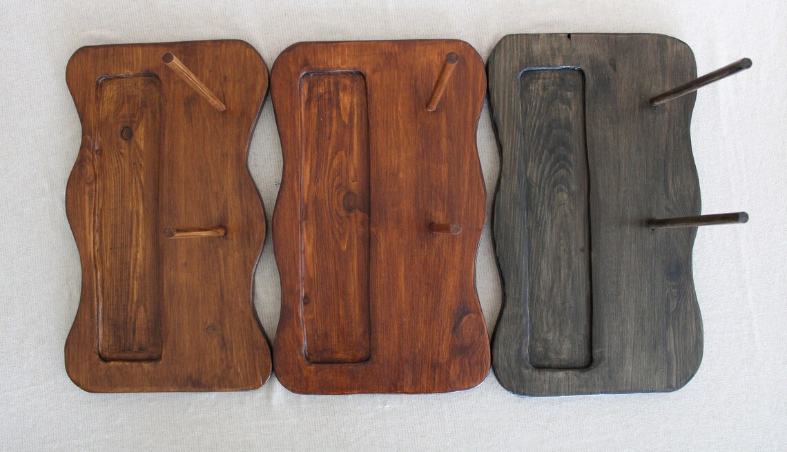 Yarn roller for macrame yarn cotton yarn weaving yarn wood Etsy