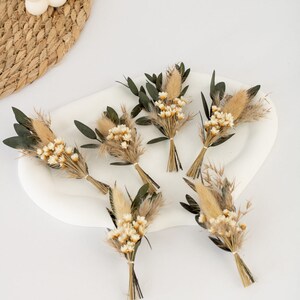 Mini Bouquet aus Trockenblumen "Boho"