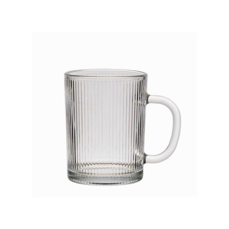Riffle Cup Henkelglas 360ml, 2 Stück