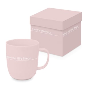 Taza "Pure Little Things" con caja de regalo