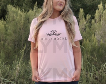 Bella Canvas 3001 Mockup | Model Mockup | Spring Mockup | Bella Canvas 3001 Pink | Model Shirt Mockup | Pink Mockup | Outdoor Mockup