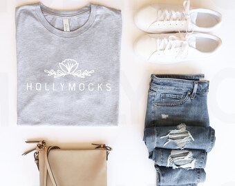 Bella Canvas 3001 Athletic Heather T-Shirt Mockup (Digital Download)