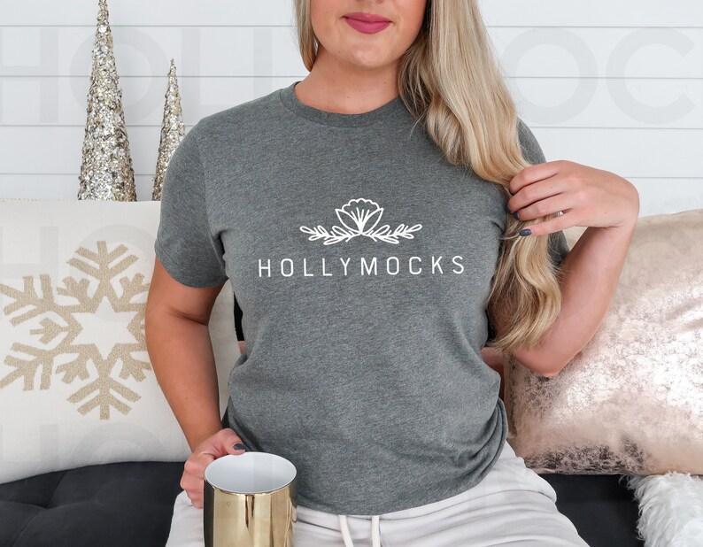Tshirt Mock Up Christmas Mockup Valentine\u2019s Day mockup Winter Mockup Bella Canvas 3001 Deep Heather T-shirt Mockup Basic Mockup Model