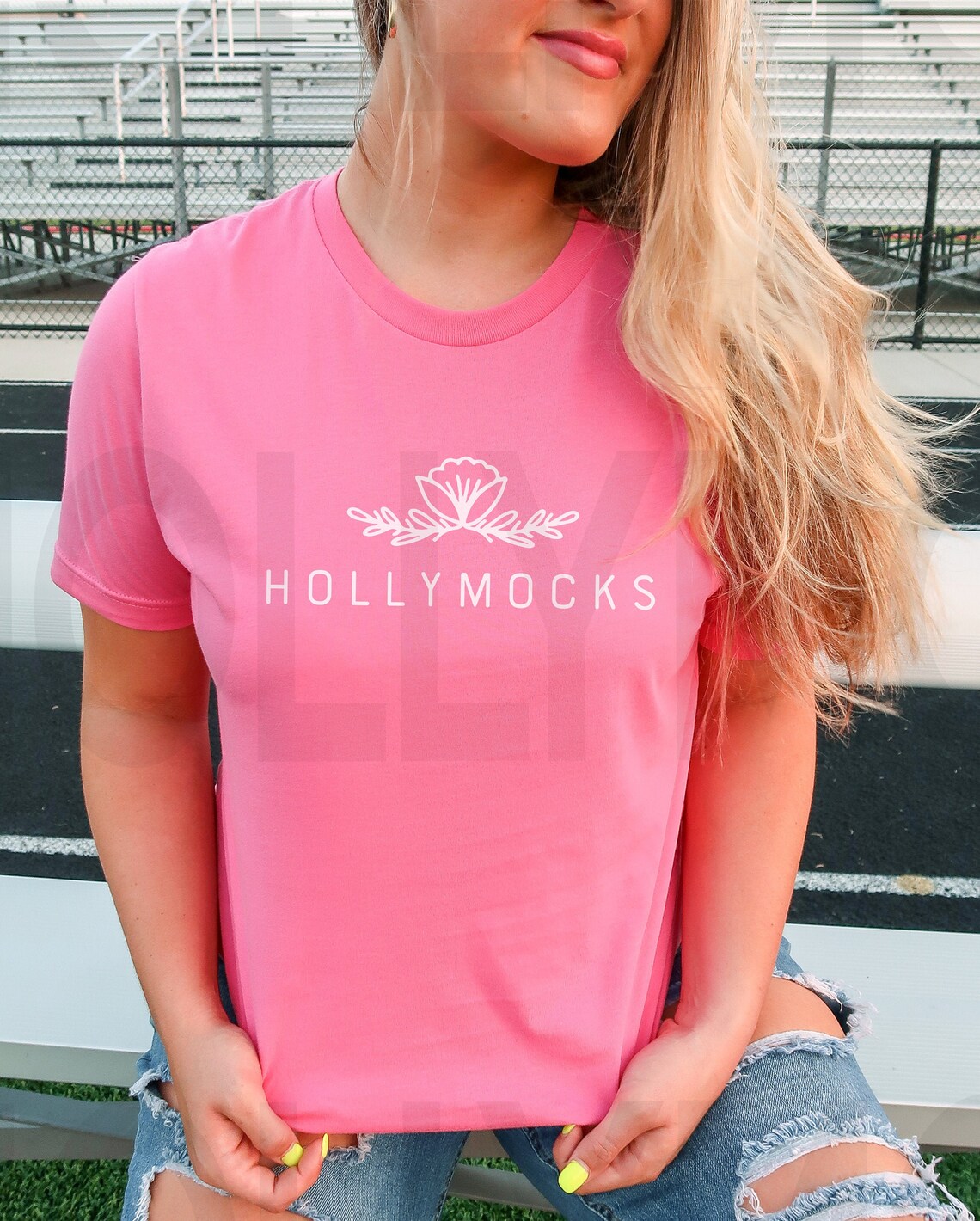 charity pink bella canvas