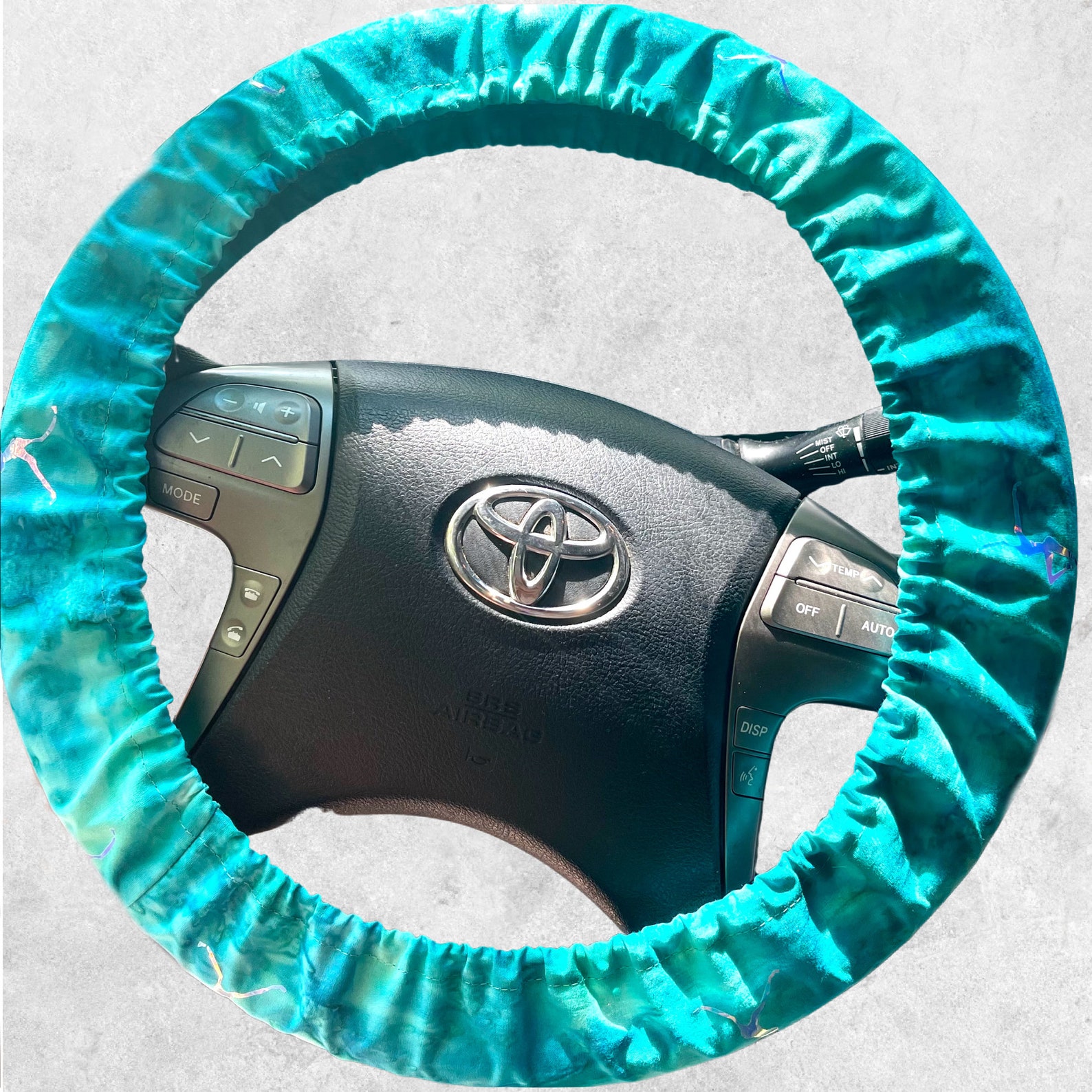 Firedancer Steering Wheel Cover Cotton with Grip Lining Glow Etsy