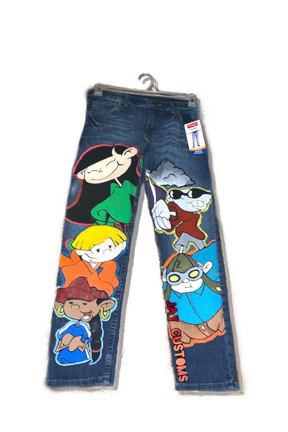 custom designed jeans