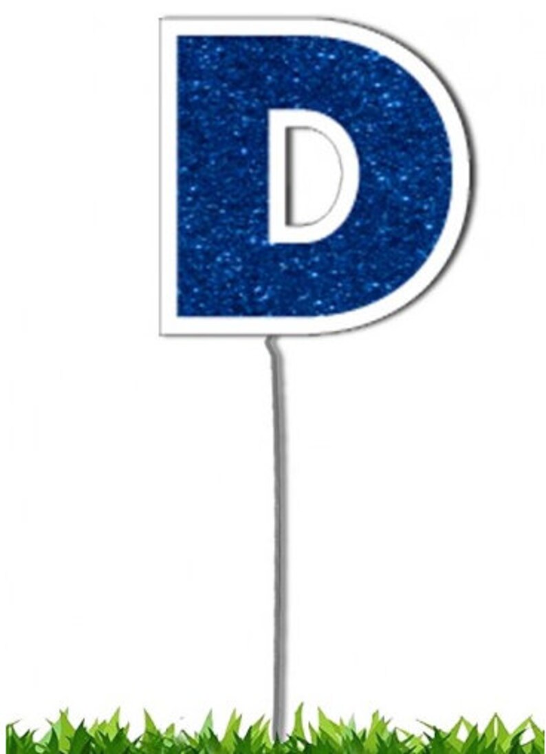 Yard Letter Stakes 8 inch and 26 inch
