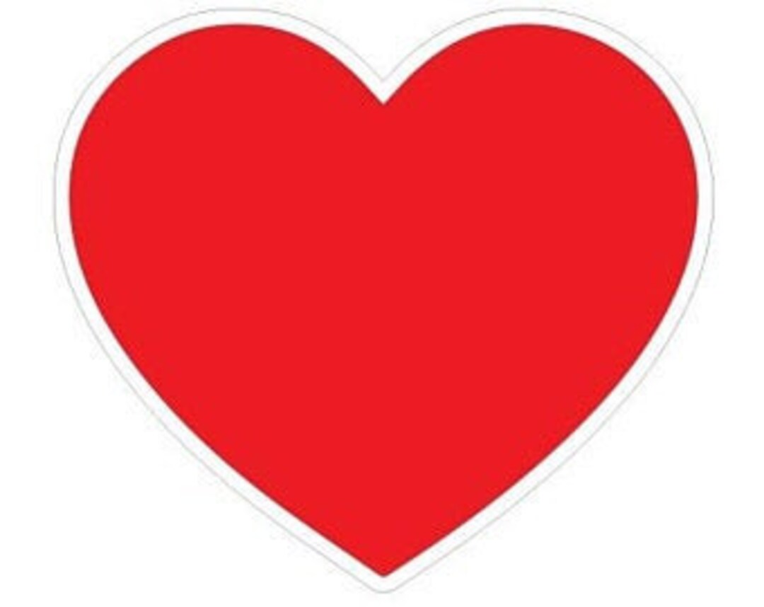 Heart Yard Sign Symbolschoose Your Color/design Etsy