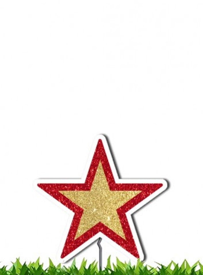 Yard Letter Stakes 8 inch and 26 inch