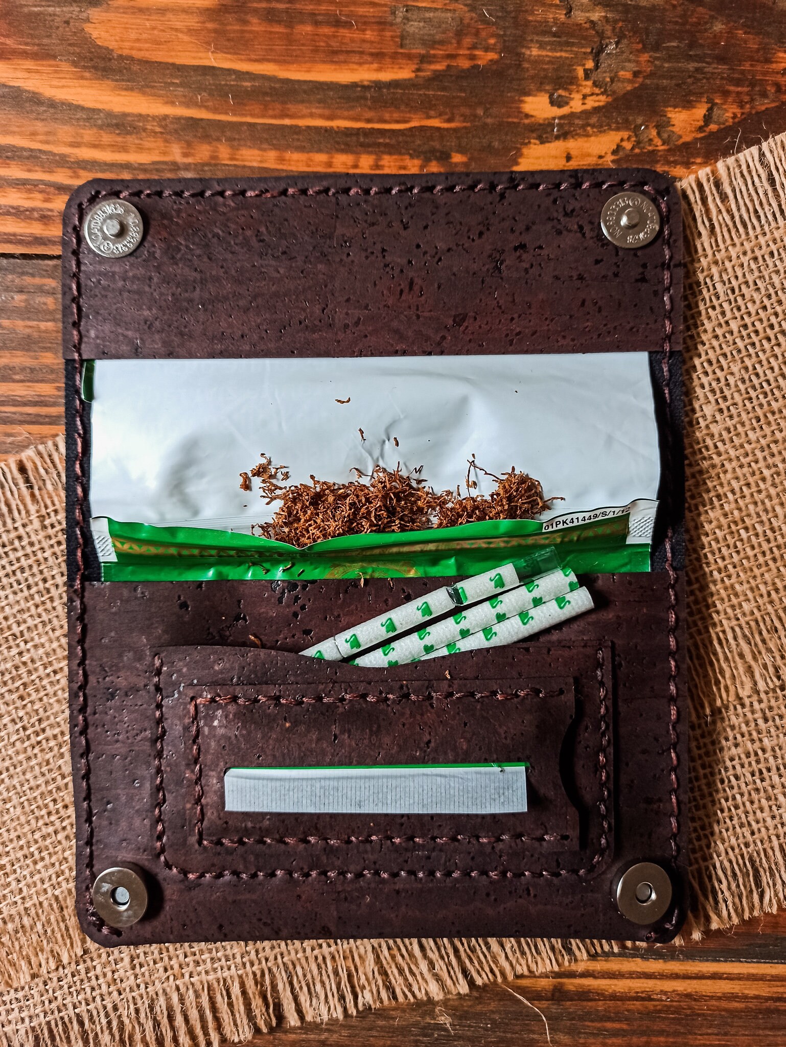 9To5 Leather Tote Bag - Tobacco
