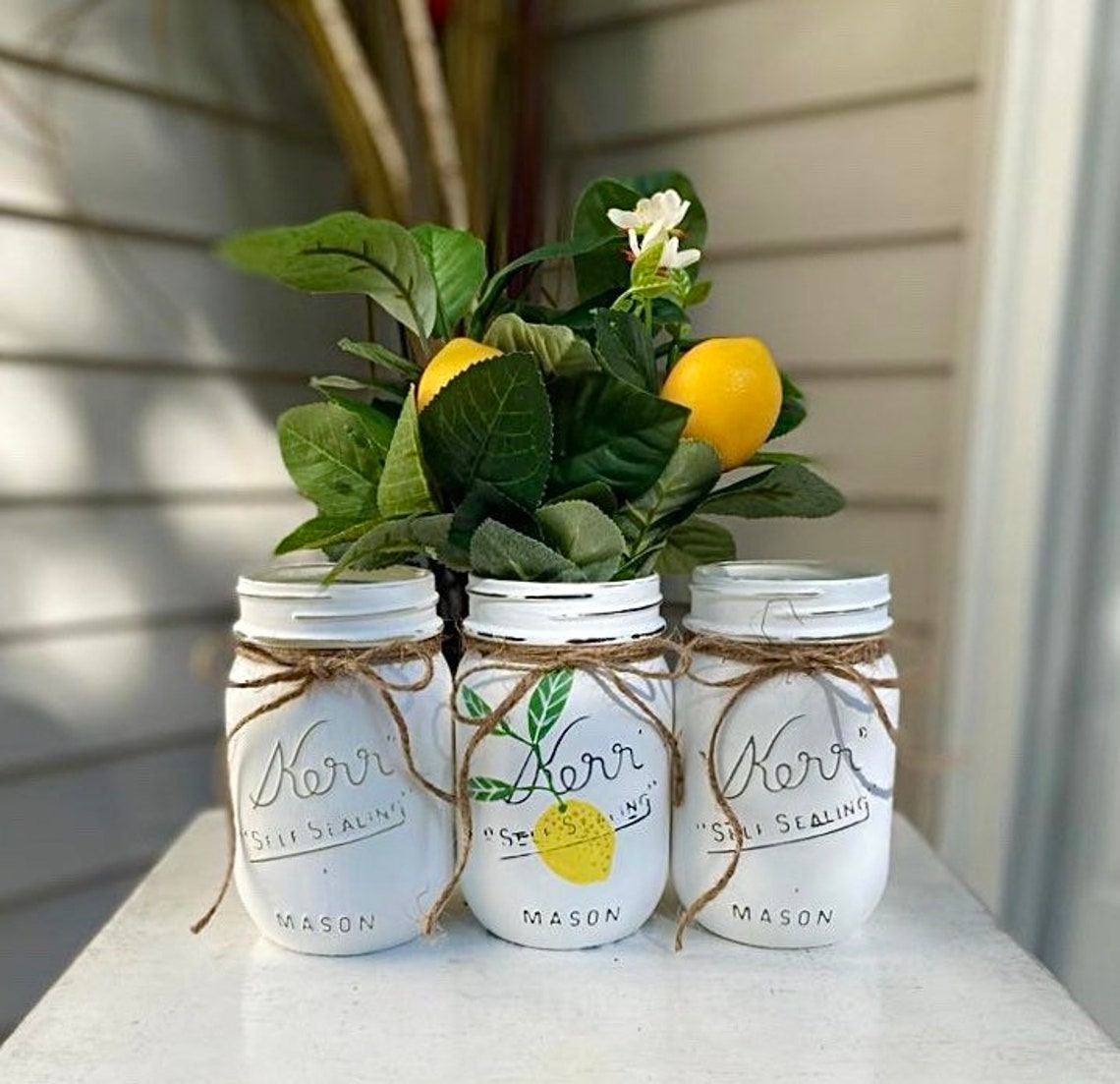 Lemon Decor Lemon Rustic Decor Farmhouse Lemon Decor Etsy