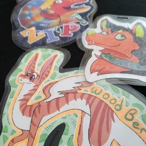 Custom Furry Sona Badges