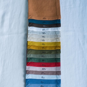 Organic Linen Towel. Tea Towels. Natural Kitchen Bath Sheet. Holiday gift. image 15