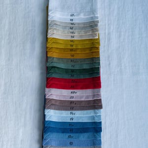 Organic Linen Towel. Tea Towels. Natural Kitchen Bath Sheet. Holiday gift. image 16