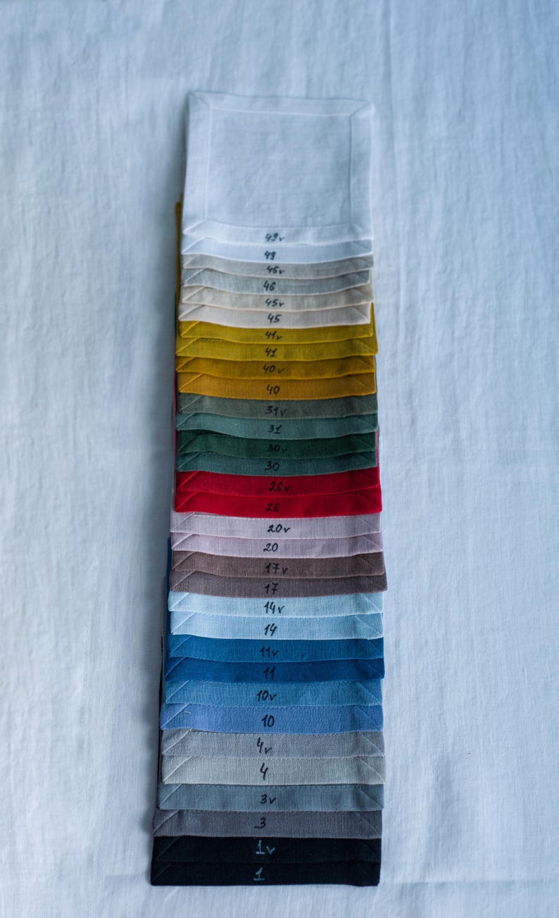 Organic Linen Towel. Tea Towels. Natural Kitchen Bath Sheet. Holiday gift. image 16