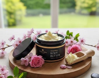 Luxury Whipped Shea Body Butter.  Deep Hydrating  Moisturiser(Various Scents Available). Suitable for all skin types. Dry & Sensitive skin.