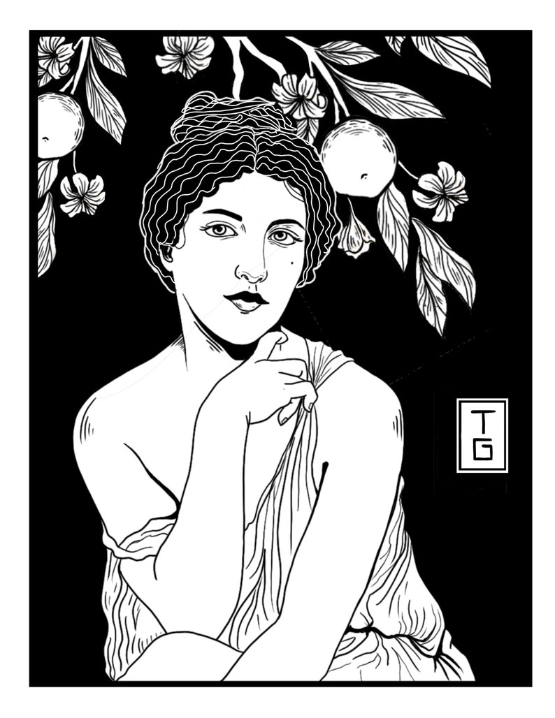 Orange Blossom Woman