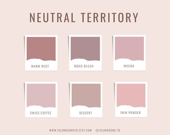 Neutral Polymer Clay Color Recipe: 6 Shades Mixing Guide (Digital Download)