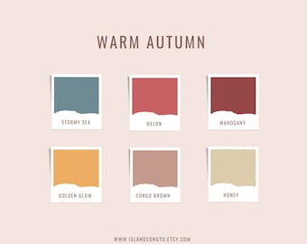 WARM AUTUMN PolymerClay Color Recipe- Polymer Clay colour guide, Sculpey soufflé Clay Color mixing