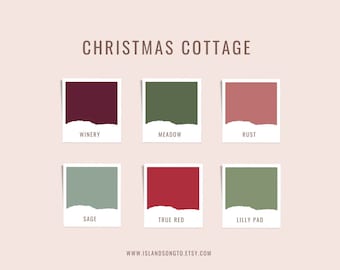 Christmas Cottage Polymer Clay Color Recipe: Sculpey Soufflé Guide (Digital Download)