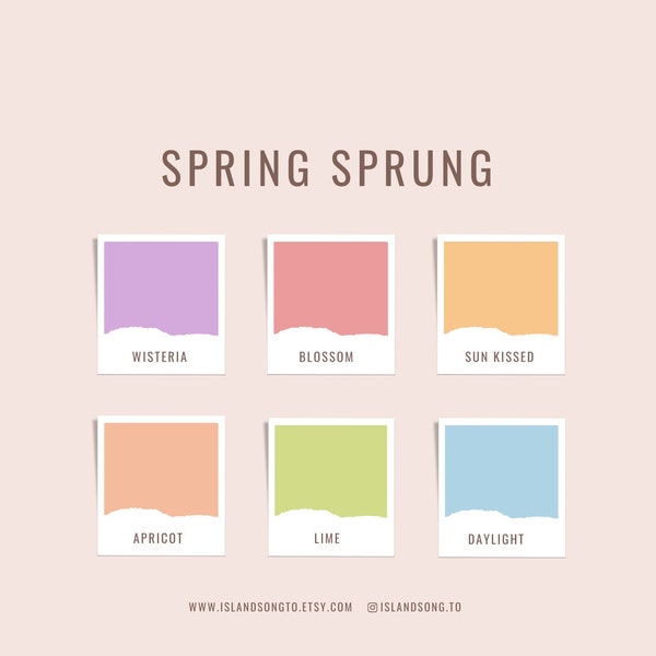 Spring sprung PolymerClay Color Recipe- Polymer Clay colour guide, Sculpey soufflé Clay Color mixing