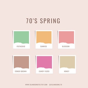 70's Spring PolymerClay Color Recipe- Polymer Clay colour guide, Sculpey soufflé Clay Color mixing