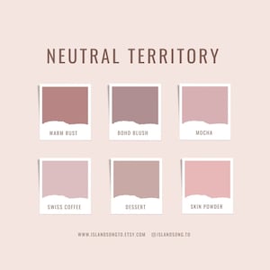 Neutral Territory PolymerClay Color Recipe- Polymer Clay colour guide, Sculpey soufflé Clay Color mixing