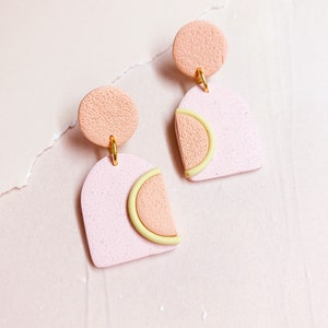 Obst Ohrringe, Erdbeeren Ohrringe, Orange Ohrringe, Zitrone Ohrringe, Obst Ohrringe, Ohrringe aus Lebensmittel Polymer Clay, süße Ohrringe