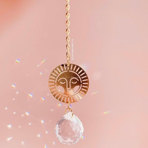 Suncatcher-crystal suncatcher-Opal sun catcher for window-crystal prisms sun catcher-rainbow sun catcher-wall hanging-crystal wall hanging