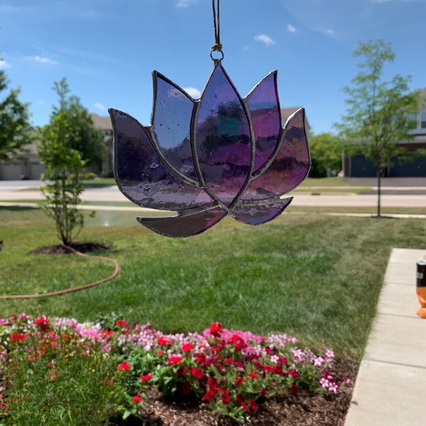 Lotus Suncatcher Etsy