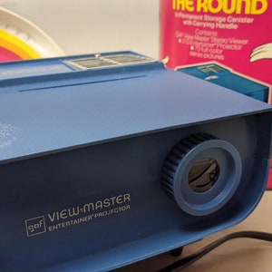70s | Disney Viewmaster Theater In the Round | Projector & Case Only | Vintage Disneyland Souvenir