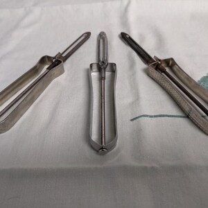 50s | Apple Fruit Slicer and Peelers (Set of 3) | Midcentury Kitchen