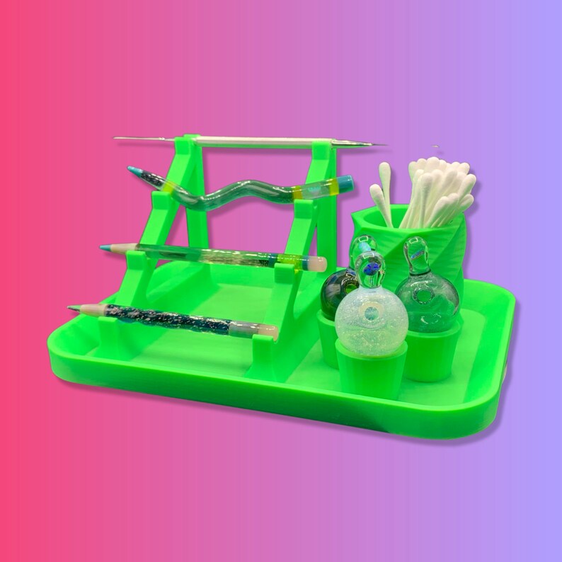 Dab Tray Dab Station Dab Tool Holder Carb Cap Holder Dab Etsy