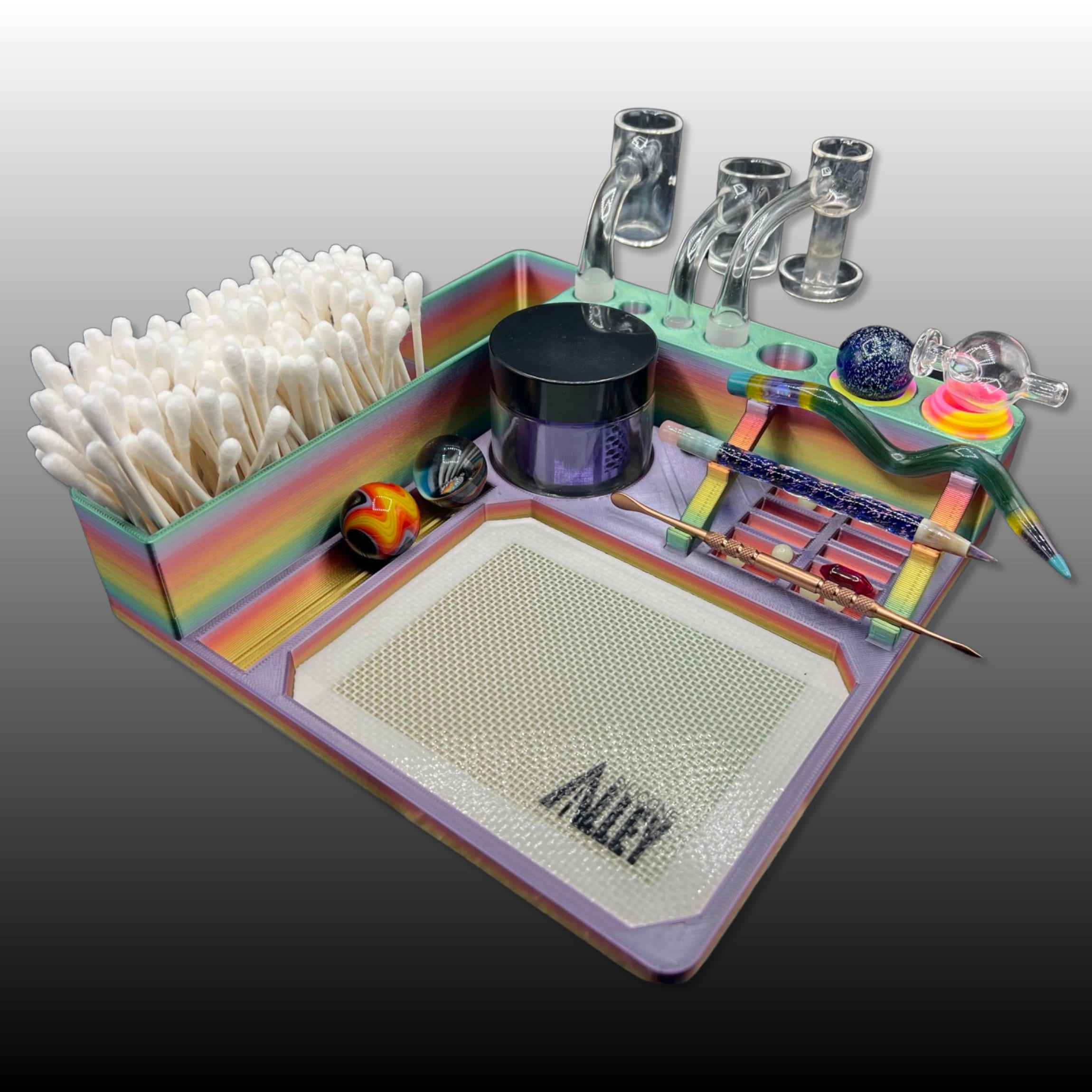 Deluxe Dab Station Tool Organizer Silicone Tray Pearl - Etsy