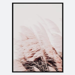 Pampas Grass Reeds Nature Photography Art Print | Botanical Art, Landscape Art, Farmhouse Wall Decor, Boho Wall Decor, Modern Poster #S160