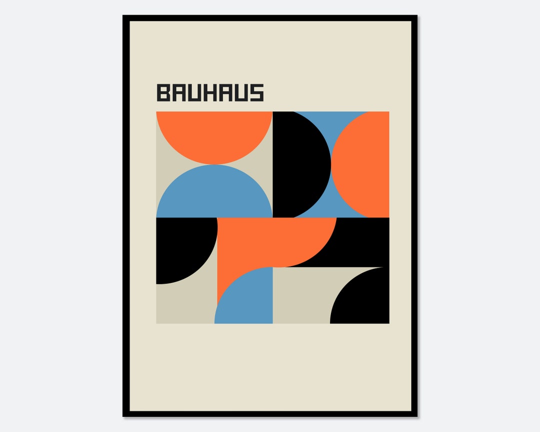 annoncere højdepunkt År Bauhaus Geometric Design 1919 Art Print Bauhaus Ausstellung - Etsy Ireland