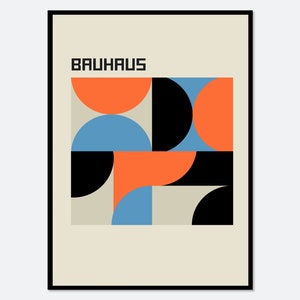 Bauhaus Geometric Design 1919 Art Print | Bauhaus Ausstellung Weimar 1923, Bauhaus Print, Bauhaus  Exhibition Poster, Geometric Print BH16