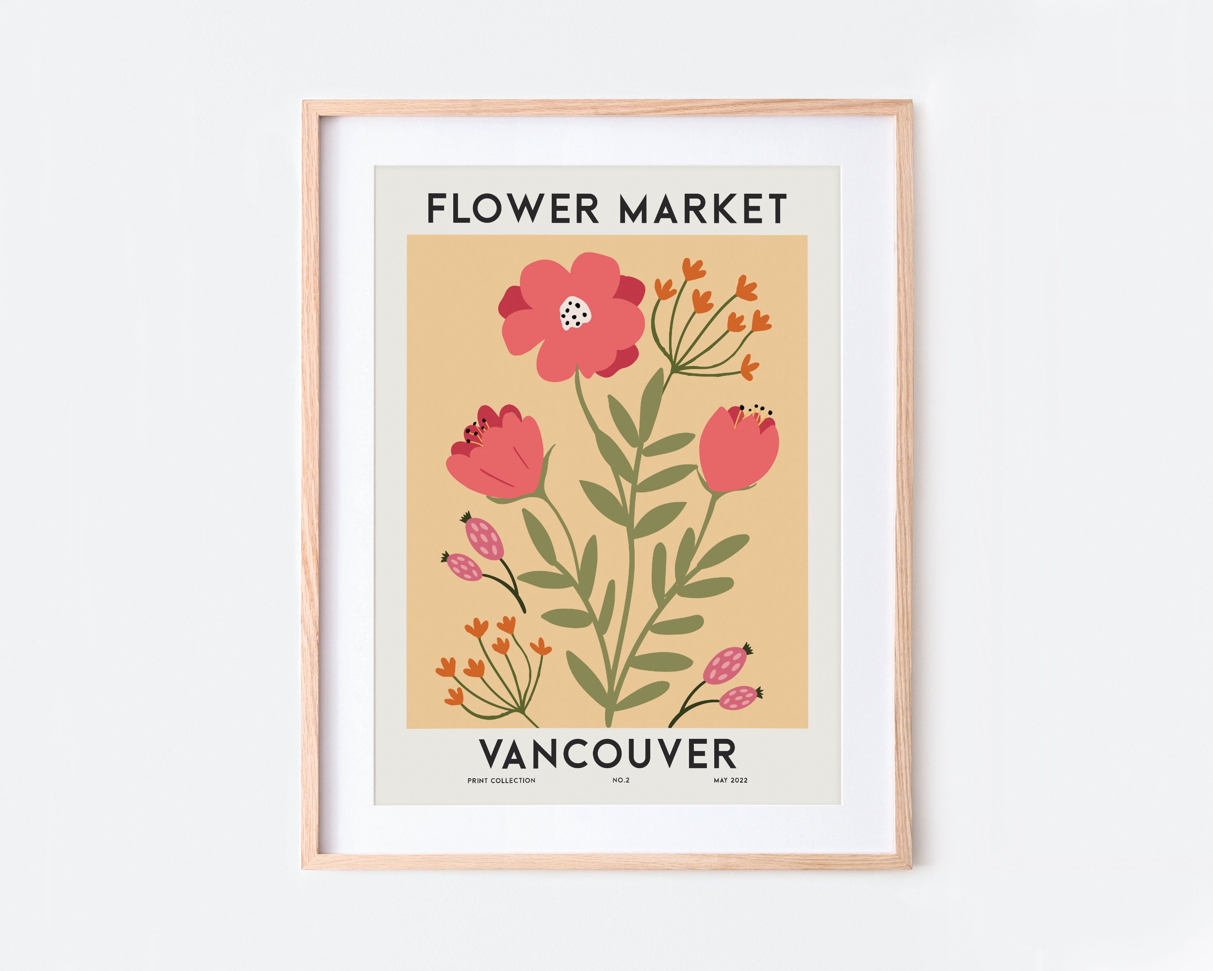 (本日限定値下げ) キャンバスアート フラワー Amazon.com: HPINUB Flower Market Framed Canvas Wall Art Set