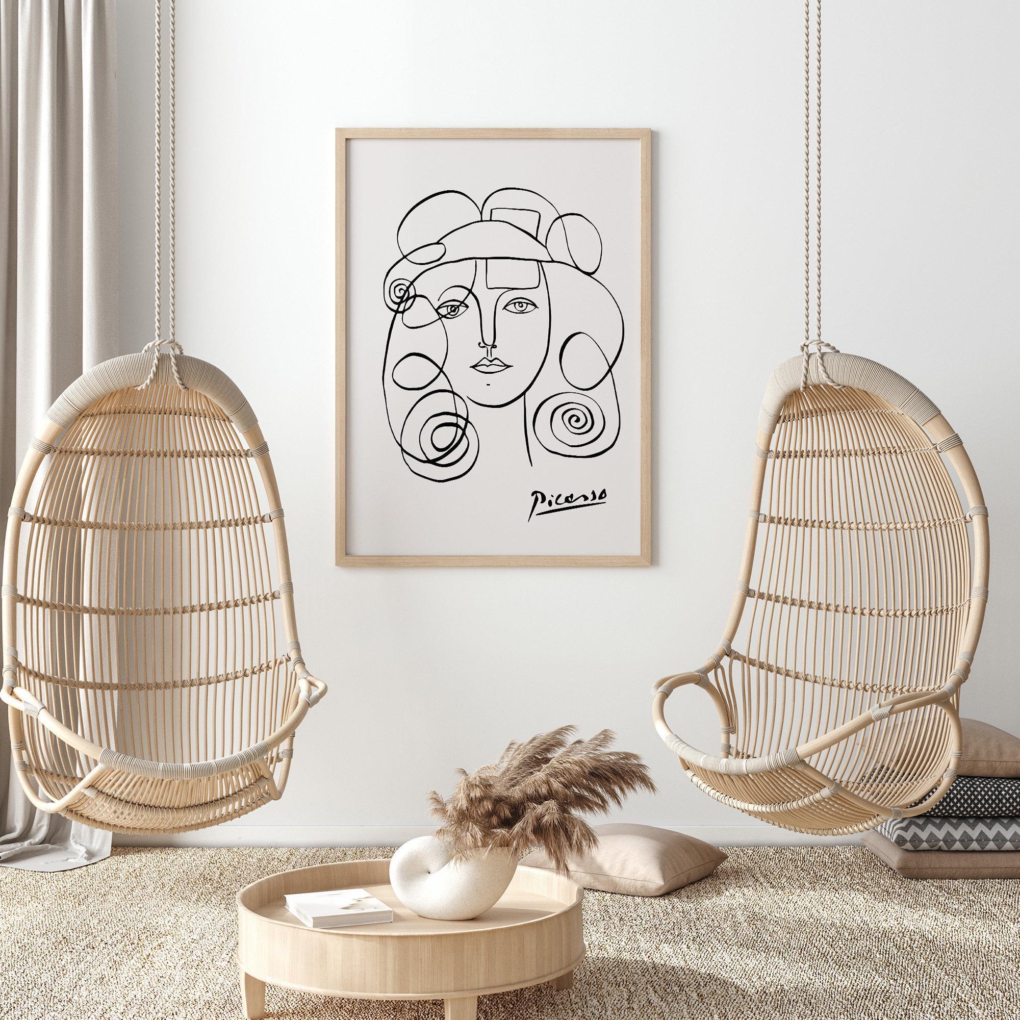 PICASSO ピカソ フランソワーズ ジロの肖像 ルーペ ペーパーウエイト
