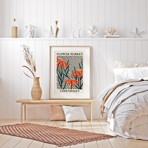 Blumenmarkt Kopenhagen: Gänseblümchen – Botanischer Kunstdruck | Frühlingsblumen-Druck, Frühlingsblumenkunst, Wildblumen-Druck, Farbenfroher Kunstdruck #FM62 Bild 8