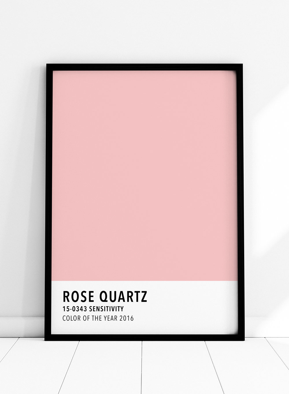 proposición multa borroso Rose Quartz Poster Pastel Pink Color Card Art Print Color - Etsy