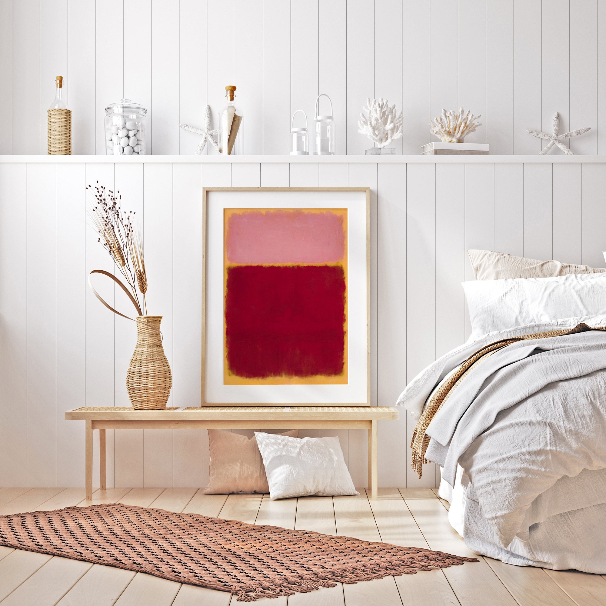 ②額装 マーク・ロスコ 「Untitled,1962」シルクスクリーン 1990 ②額装 マーク・ロスコ 「Untitled,1962」シルクスクリーン 1990