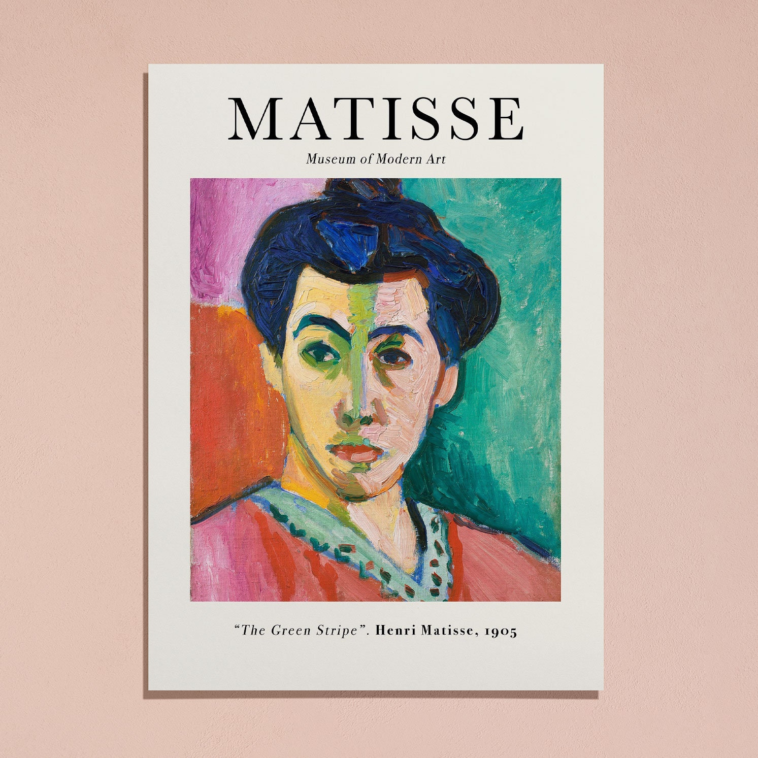 （meeさん専用ぺージ）　HENRI MATISSE アートポスター Henri Matisse Portrait of Madame Matisse the Green Line the
