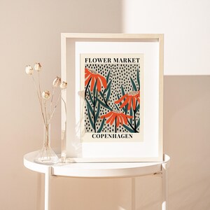 Blumenmarkt Kopenhagen: Gänseblümchen – Botanischer Kunstdruck | Frühlingsblumen-Druck, Frühlingsblumenkunst, Wildblumen-Druck, Farbenfroher Kunstdruck #FM62 Bild 6