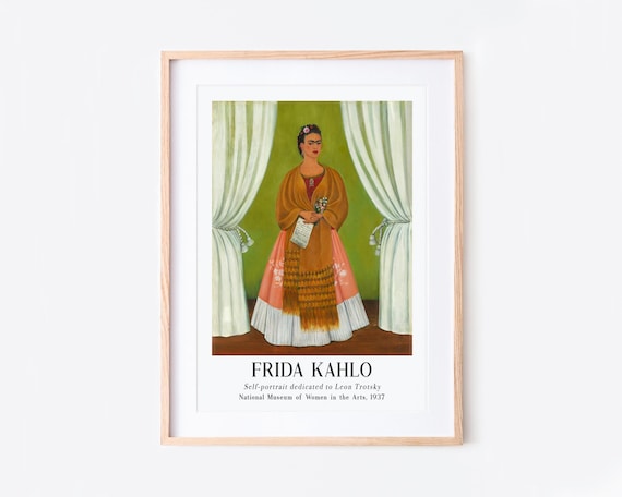 SELF/PORTRAIT　TERESA ENG　限定100部 プリント付き Frida Kahlo Self-portrait Dedicated to Leon Trotsky 1937 Vintage
