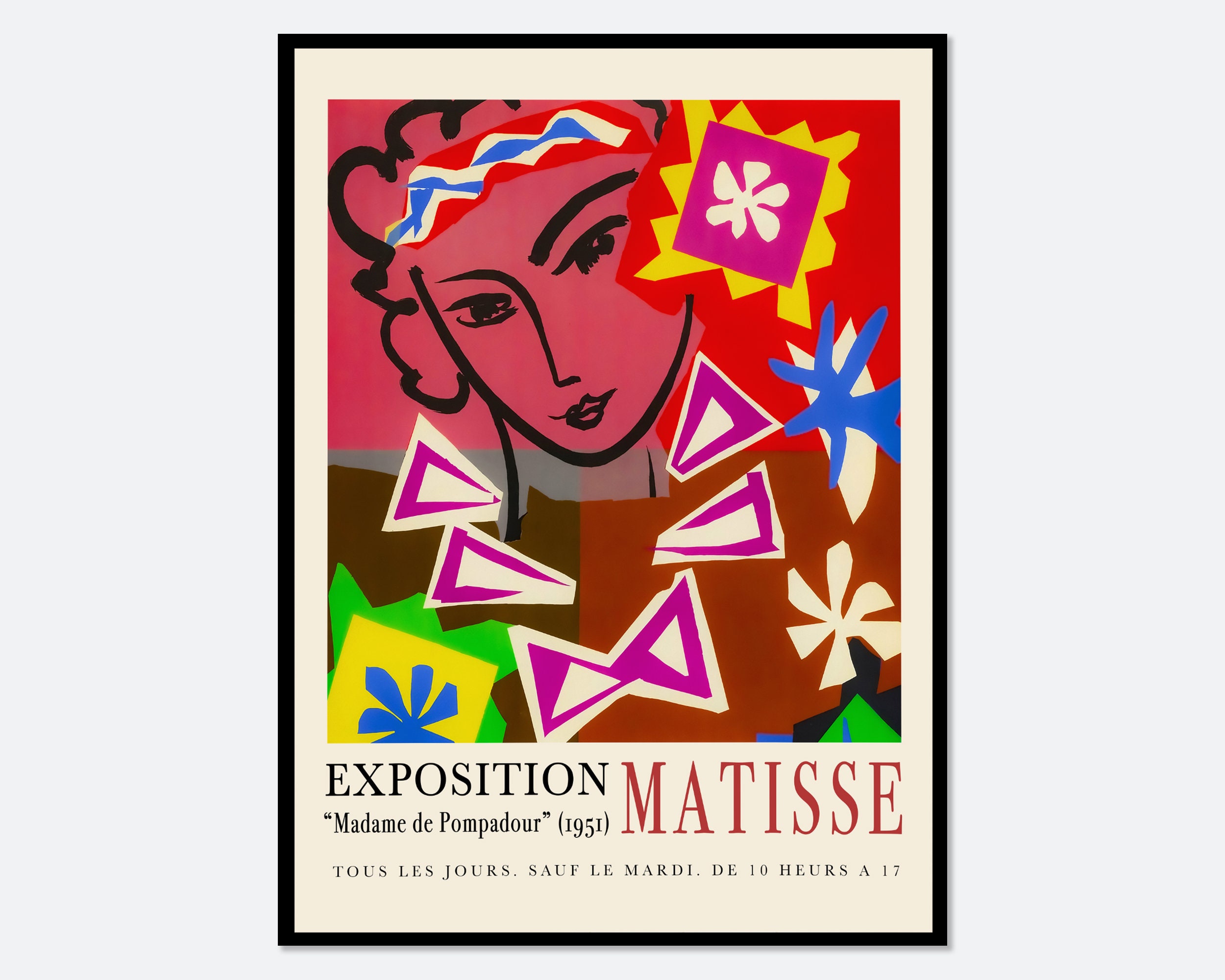 Matisse Print Matisse Poster Henri Matisse Madame De Etsy