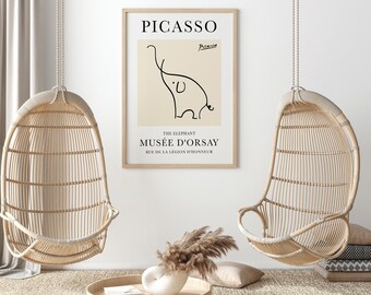 パブロ　ピカソ　アート　ヴィンテージ Exposicio Antologica 1881-1973/Seated Bather/パブロ・ピカソ