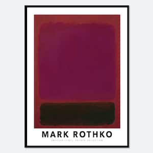 Mark Rothko Print, Mark Rothko Poster, Untitled 1967 Violet Pink Vintage Poster Colorful Art Print | Mark Rothko Painting Exhibition #MR02