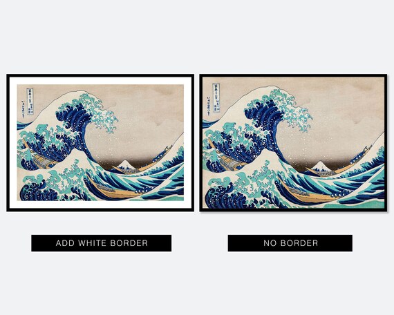 Katsushika Hokusai the Great Wave off Kanagawa 1830–1833 Vintage